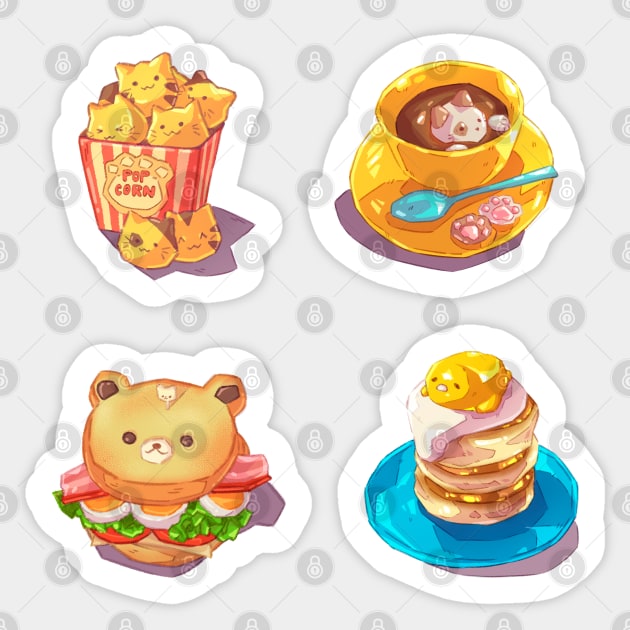 Kawaii Food Vol. 2 Sticker by HeyMrDeath